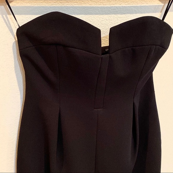 Keepsake the Label (Black) Divide Sweetheart Dress - Picture 5 of 12